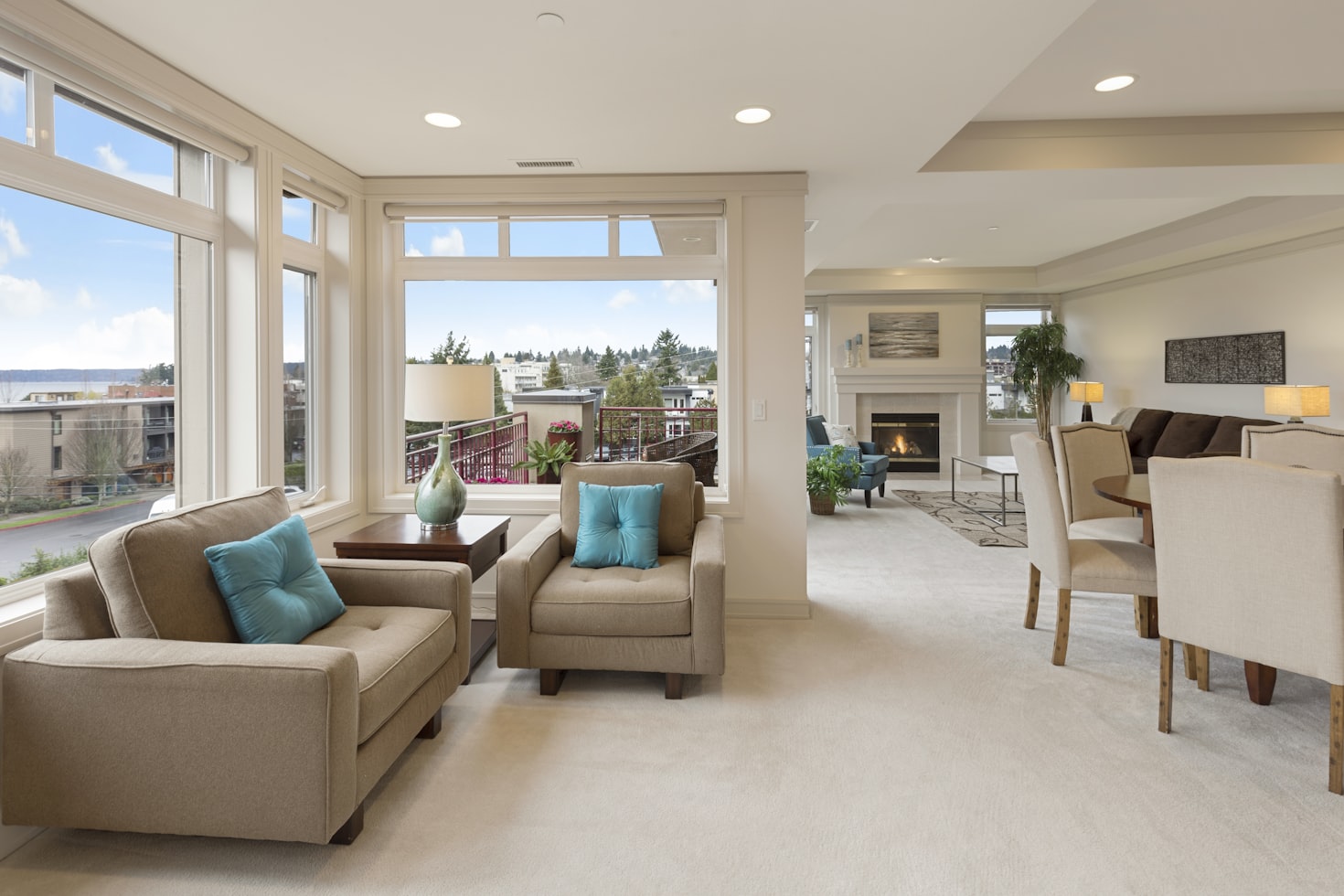 Beautiful managed property living room